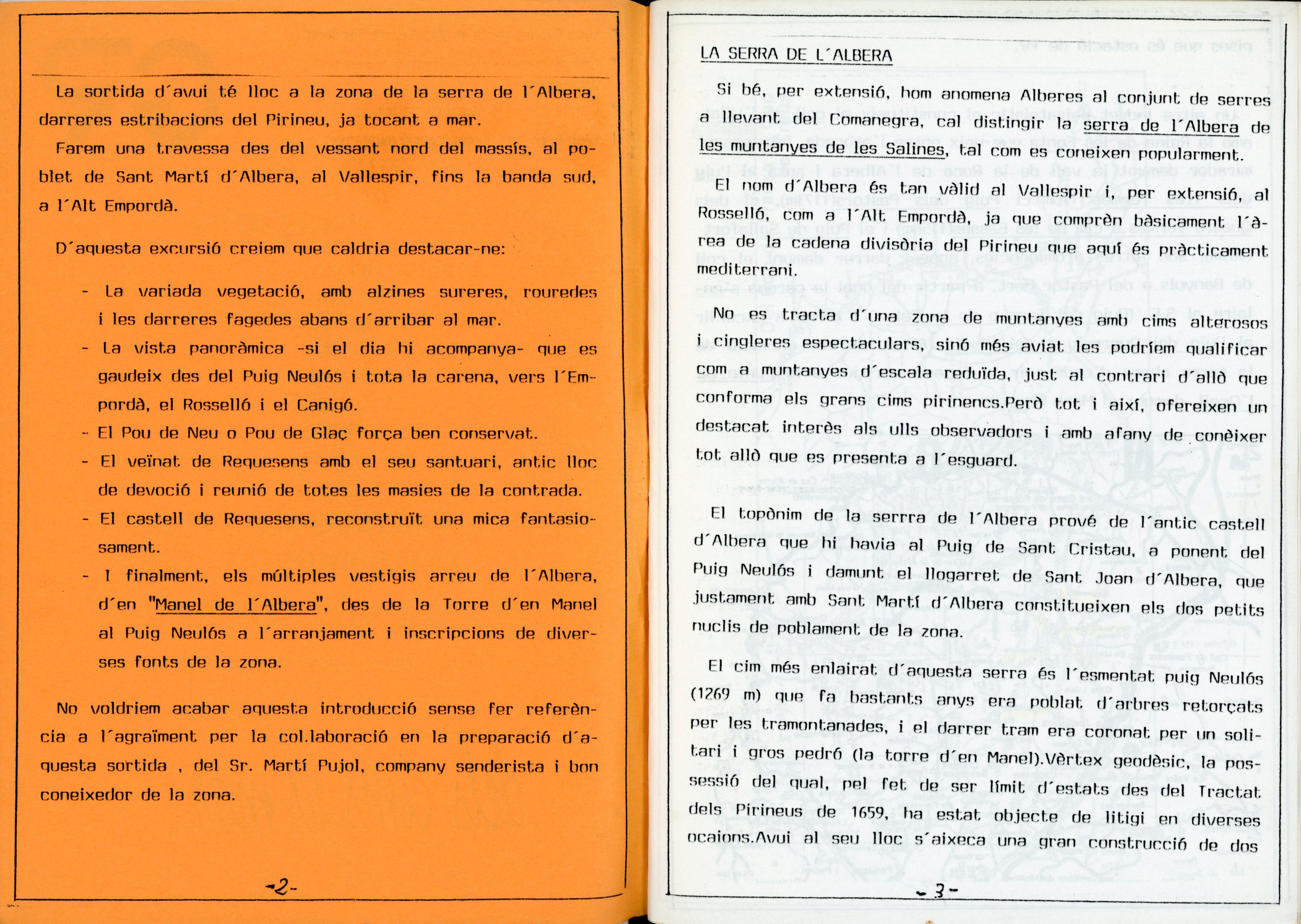 GR dels cims al mar : Sant Martçi d'Albera - Puig Neulós - Cantallops - Miniatura 2